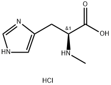 N-ME-HIS-OH · HCL 化学構造式
