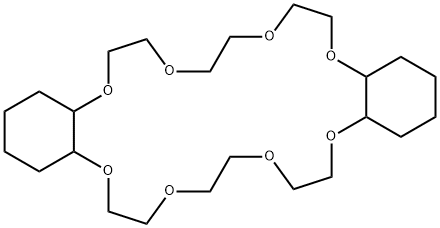 二环己烷并-24-冠醚-8, 17455-23-1, 结构式