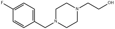 1-(4-氟苄基)-4-(2-羟乙基)哌嗪, 174561-11-6, 结构式