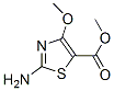 5-Thiazolecarboxylicacid,2-amino-4-methoxy-,methylester(9CI),174562-25-5,结构式