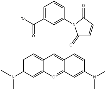 TETRAMETHYLRHODAMINE-6-MALEIMIDE  FOR Structure