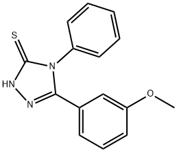 5-(3-METHOXYPHENYL)-4-PHENYL-4H-1,2,4-TRIAZOLE-3-THIOL