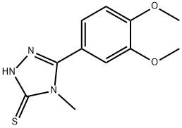 5-(3,4-DIMETHOXYPHENYL)-4-METHYL-4H-1,2,4-TRIAZOLE-3-THIOL price.