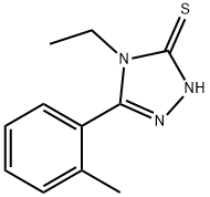 174574-01-7 4-エチル-5-(2-メチルフェニル)-4H-1,2,4-トリアゾール-3-チオール