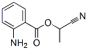 Propanenitrile, 2-[(2-aminobenzoyl)oxy]- (9CI) 结构式