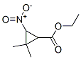 Cyclopropanecarboxylic acid, 2,2-dimethyl-3-nitro-, ethyl ester (9CI) Structure