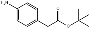4-氨基苯乙酸叔丁酯 结构式