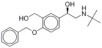 Levalbuterol Related Compound F (30 mg) (alpha-[{(1,1-Dimethylethyl)amino}methyl}-4-(phenylmethoxy)-1,3-benzenedimethanol)|左沙丁胺醇相关物质F