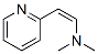 Ethenamine, N,N-dimethyl-2-(2-pyridinyl)-, (Z)- (9CI) Structure