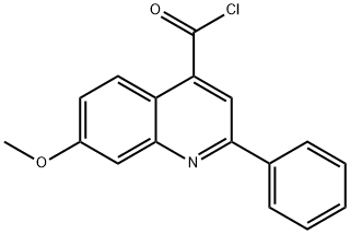 4-QUINOLINECARBONYL CHLORIDE,7-METHOXY-2-PHENYL-|