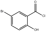 Benzoyl chloride, 5-broMo-2-hydroxy- Structure