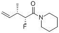 Piperidine, 1-(2-fluoro-3-methyl-1-oxo-4-pentenyl)-, (R*,S*)- (9CI) 结构式