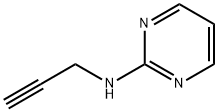 N-(丙-2-炔-1-基)嘧啶-2-胺, 17466-20-5, 结构式