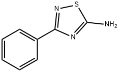 5-氨基-3-苯基-1,2,4-噻重氮,17467-15-1,结构式