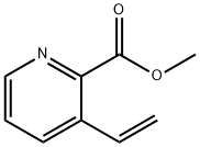 2-Pyridinecarboxylicacid,3-ethenyl-,methylester(9CI),174681-86-8,结构式