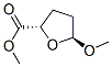 2-Furancarboxylicacid,tetrahydro-5-methoxy-,methylester,(2S-trans)-(9CI),174689-88-4,结构式