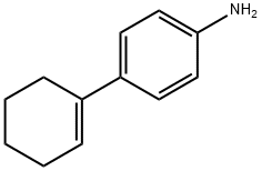 4-CYCLOHEXENYLBENZENAMINE 化学構造式