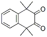 1,1,4,4-Tetramethyl-2,3-tetralindione Struktur