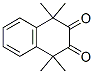 1,1,4,4-Tetramethyl-2,3-tetralindione 结构式