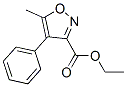 3-Isoxazolecarboxylicacid,5-methyl-4-phenyl-,ethylester(9CI) Structure
