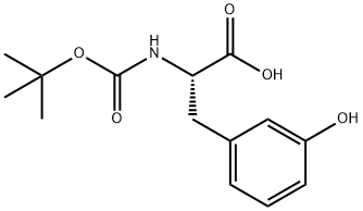 N-Boc-3-hydroxy-DL-phenylalanine Structure