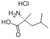 D-alpha-Methylleucine hydrochloride Struktur
