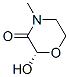 3-Morpholinone,2-hydroxy-4-methyl-,(S)-(9CI),174746-93-1,结构式