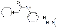 N-(3-dimethylaminodiazenylphenyl)-2-(1-piperidyl)acetamide|