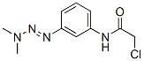 2-chloro-N-(3-dimethylaminodiazenylphenyl)acetamide Structure