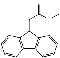 9-芴乙酸甲酯 结构式
