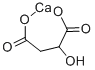 2-ヒドロキシブタン二酸カルシウム 化学構造式