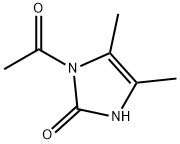 2H-Imidazol-2-one, 1-acetyl-1,3-dihydro-4,5-dimethyl- (9CI) 结构式