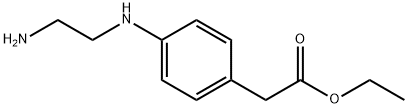 Benzeneacetic acid, 4-(2-aMinoethylaMino)-, ethyl ester|