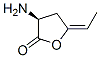 2(3H)-Furanone,3-amino-5-ethylidenedihydro-,[S-(E)]-(9CI),174905-73-8,结构式