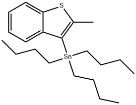 2-methyl-3-(tributylstannyl) benzothiophene|2-甲基-3-(三丁基锡基)苯并噻吩
