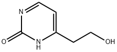 2(1H)-Pyrimidinone, 4-(2-hydroxyethyl)- (9CI) Struktur