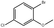 2-BROMO-5-CHLOROANISOLE Struktur