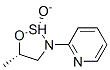 Pyridine, 2-(5-methyl-2-oxido-1,2,3-oxathiazolidin-3-yl)-, (2S-cis)- (9CI) 结构式