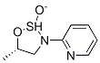 Pyridine, 2-(5-methyl-2-oxido-1,2,3-oxathiazolidin-3-yl)-, (5S)- (9CI) 结构式