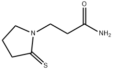 1-Pyrrolidinepropanamide,  2-thioxo- Structure