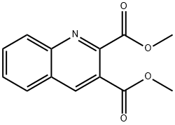 Dimethyl 2,3-quinolinedicarboxylate  Struktur