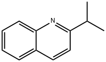 2-イソプロピルキノリン 化学構造式