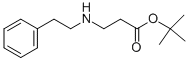 N-(2-PHENYLETHYL)-BETA-ALANINE 1,1-DIMETHYLETHYL ESTER Structure