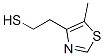 4-Thiazoleethanethiol,  5-methyl- 结构式