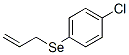 3-(4-クロロフェニルセレノ)-1-プロペン 化学構造式