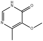 4-Pyrimidinol, 5-methoxy-6-methyl- (7CI,8CI) 化学構造式