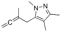 피라졸,5-(2-메틸-2,3-부타디에닐)-1,3,4-트리메틸-,