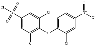 3,5-DICHLORO-4-(2-CHLORO-4-NITROPHENOXY)BENZENE-1-SULFONYL CHLORIDE|3，5-二氯-4-（2-氯-4-硝基苯氧基）苯-磺酰氯