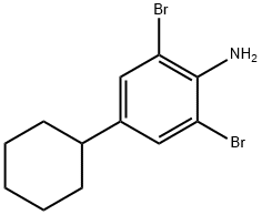 2,6-DIBROMO-4-CYCLOHEXYLANILINE Structure