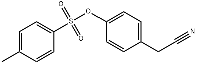 4-(CYANOMETHYL)PHENYL 4-METHYLBENZENE-1-SULFONATE 结构式